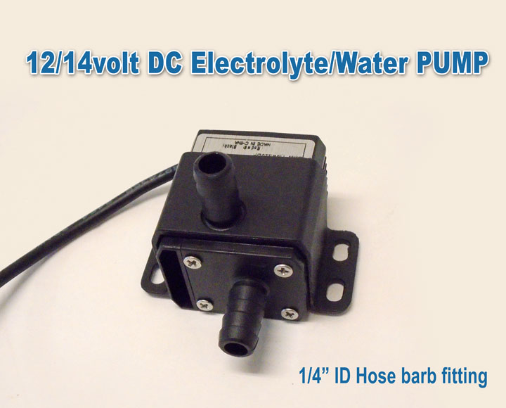 12/14 Volt DC Water/Electrolyte Pump - Click Image to Close