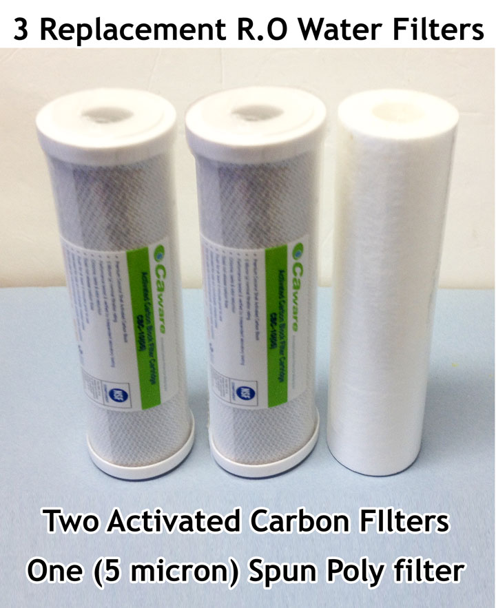 Reverse Osmosis Three Filter Replacement - Click Image to Close