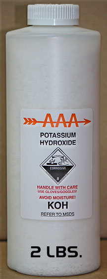 KOH 'Potassium Hydroxide' - Click Image to Close