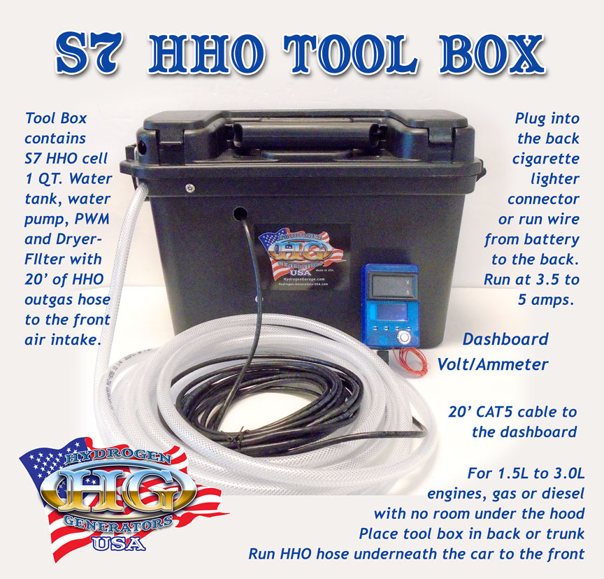 S7 HHO Tool Box Cell Kit - Click Image to Close