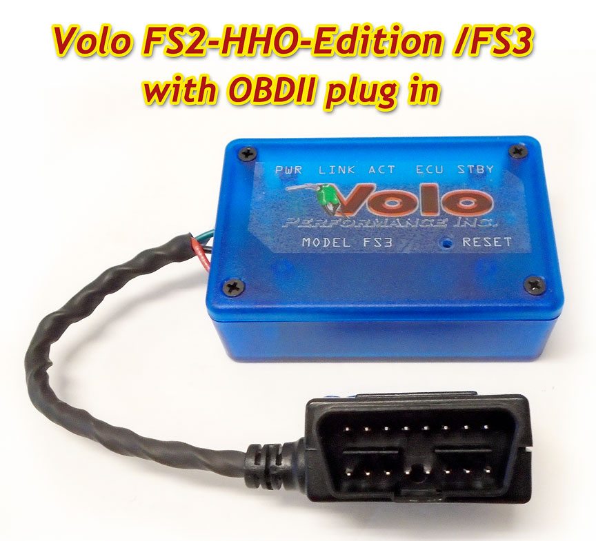 Volo FS2/FS3 - OBD II plug - Click Image to Close