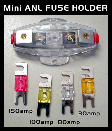 Mini ANL Fuse Holder - Click Image to Close