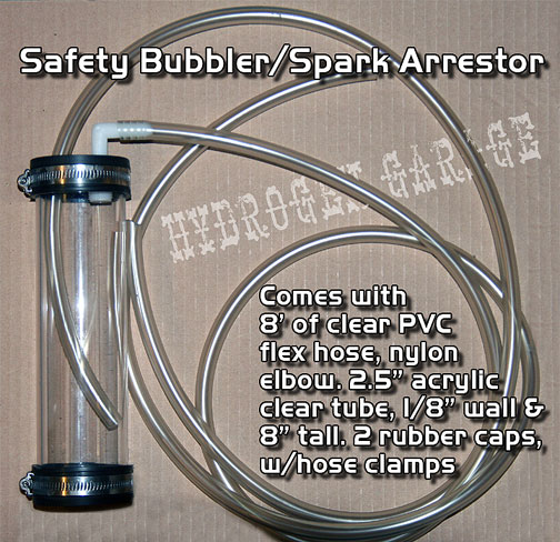 Safety Bubbler & Spark Arrestor - Click Image to Close