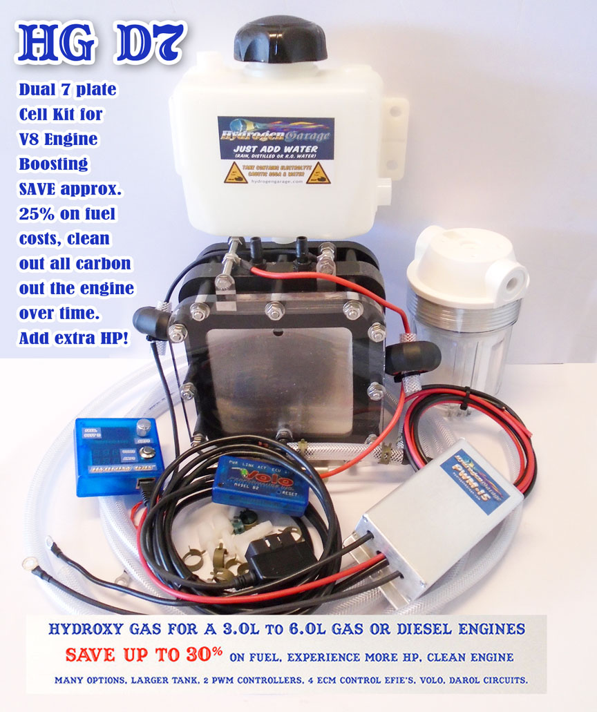 Hydroxy Gas™ D7 HHO Cell Kit