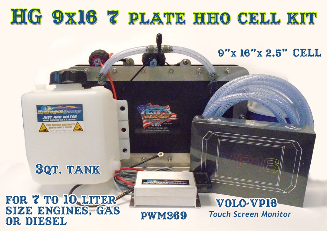 HG 9X16 7plate Hydroxy Gas™ Cell System