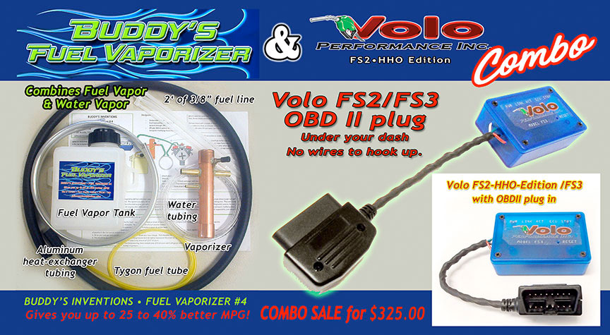 Fuel Vaporizer VoloFS2 Combo